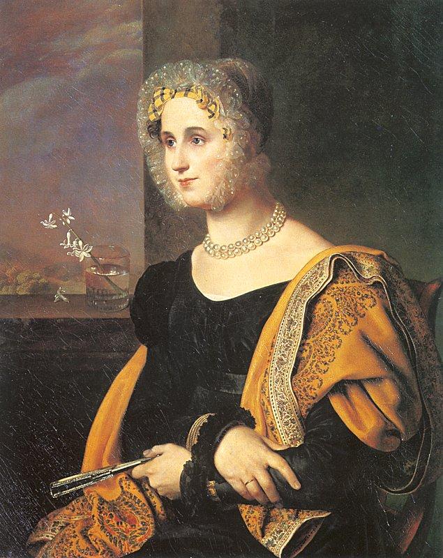 Kiprensky, Orest Portrait of Ekaterina Avdulina oil painting picture